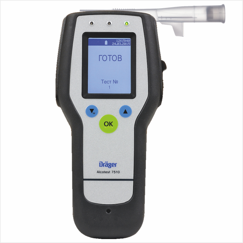 Газоаналізатор Dräger Аlcotest®7510 OIML